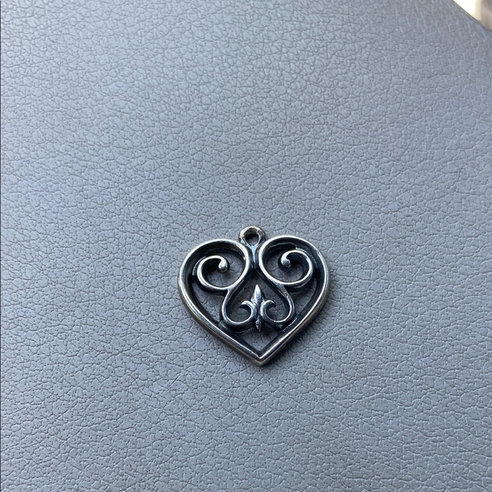 James Avery Silver Heart Charm